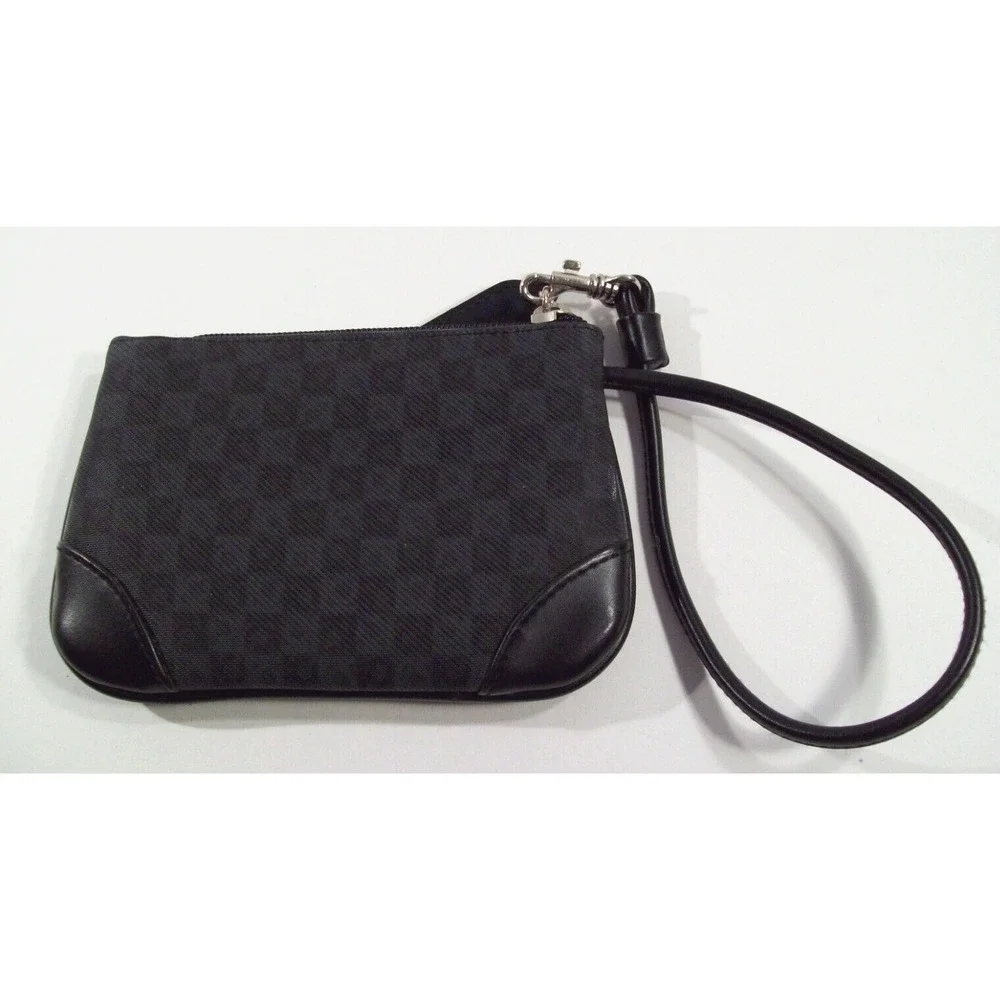 Women's Vintage Liz Claiborne Small Black Wristlet Purse